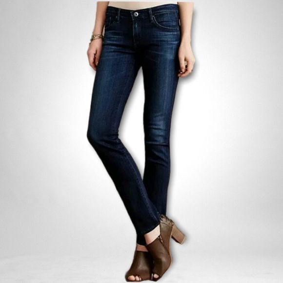 Ag Adriano Goldschmied Denim - Ag Adriano Goldschmied | The Stevie Dark Wash Jean